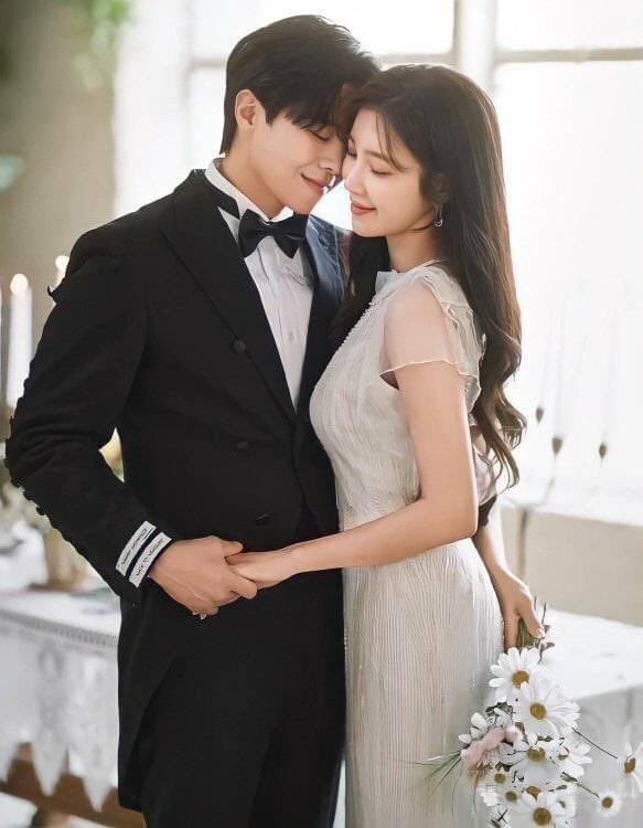 Dàn sao chụp ảnh cưới Penthouse 3 mùa cũng gây bão: Lee Ji Ah - Logan và cặp của Eugene đẹp xỉu, đỉnh nhất body Kim So Yeon - Ảnh 12.