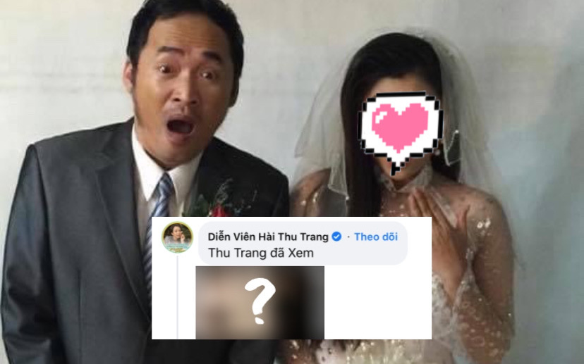 Tiến Luật chơi lớn tung ảnh cưới với một nữ diễn viên Vbiz, Thu Trang liền có động thái khiến netizen phục &quot;sát đất&quot;!