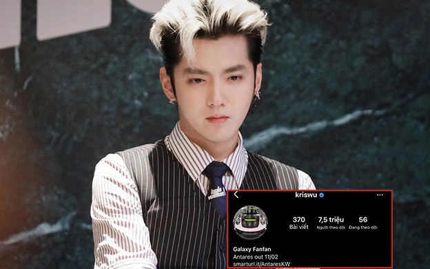Tài khoản Instagram Ngô Diệc Phàm mất hơn 100K follower dù nhận được hàng loạt lời ủng hộ từ fan, chuyện gì đang xảy ra?