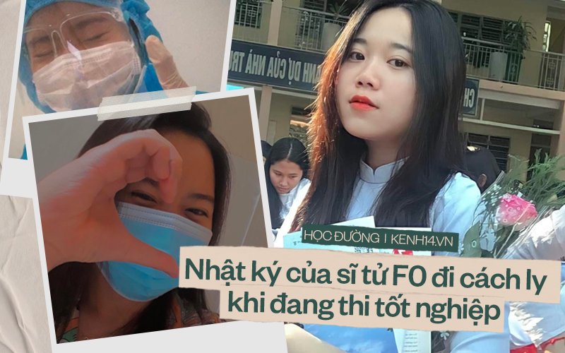 Sĩ tử Sài Gòn là F0: Nhận kết quả dương tính khi còn cầm đề thi trên tay, đi cách ly chỉ với giấy bút, đã đậu ngành Luật