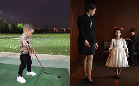 Lớp học &quot;CEO nhí&quot; dành cho con nhà giàu xứ Trung: 3 tuổi học đánh golf, tập ký hợp đồng giá trị, cư xử như một quý tộc Anh