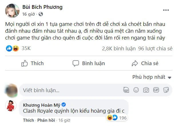 Bất ngờ trước tiêu chí chọn game giải trí của Bích Phương, nhưng nghe tư vấn của cư dân mạng thì còn bá đạo hơn - Ảnh 1.