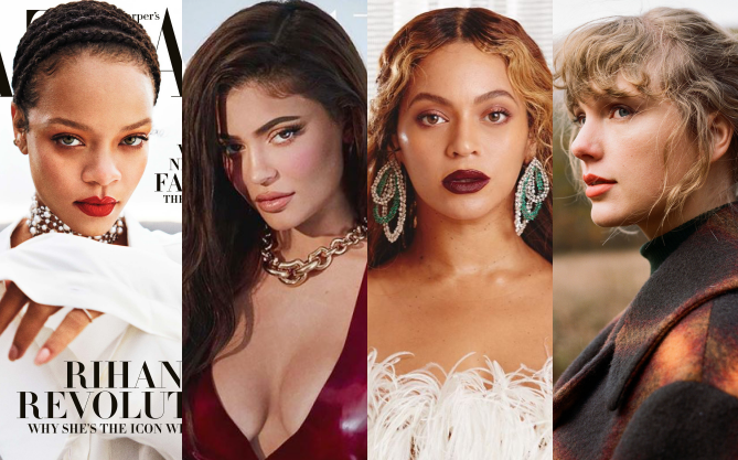 10 sao nữ lọt top 100 người phụ nữ giàu nhất nước Mỹ: Rihanna chính thức thành tỷ phú, Kylie kiếm cỡ nào mà vượt Taylor Swift?