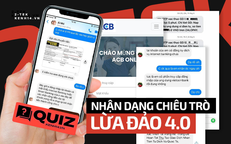 Nhận dạng chiêu trò lừa đảo tinh vi để chiếm đoạt tài sản qua tài khoản ngân hàng, cẩn thận kẻo tiền &quot;không cánh mà bay&quot;!