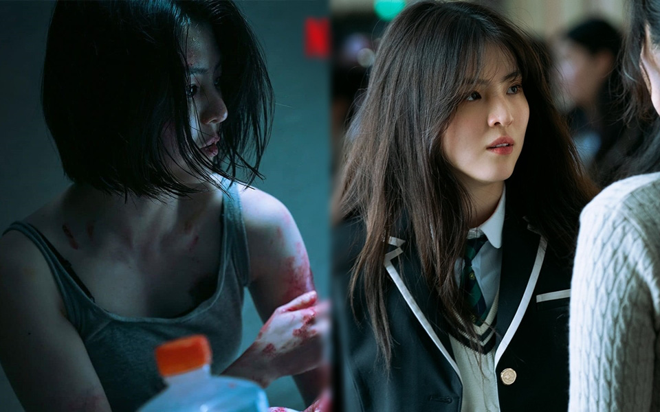 Han So Hee lộ ảnh máu me be bét, đánh đấm cực ngầu ở phim mới, &quot;bad girl xăm trổ&quot; tái xuất rồi đây!