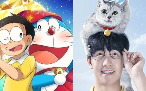 Phiên bản Doraemon người thật &quot;băm nát nguyên tác&quot; của xứ Trung: Dàn nhân vật già khằn, Suneo (Xêkô) đẹp trai nhất hội?