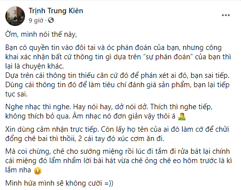 Nhạc sĩ lên tiếng bức xúc giữa nghi vấn Loli chính là Chi Pu: Lấy họ tên ai đó làm cớ chửi đổng thì thôi - Ảnh 2.