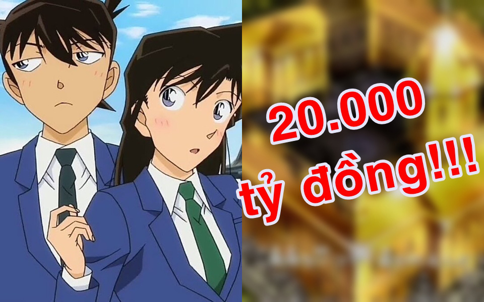 So kè nhà cửa của dàn nhân vật Conan: Shinichi giàu nứt vách nhưng vẫn &quot;hửi khói&quot; một biệt thự mạ vàng 20.000 tỷ!