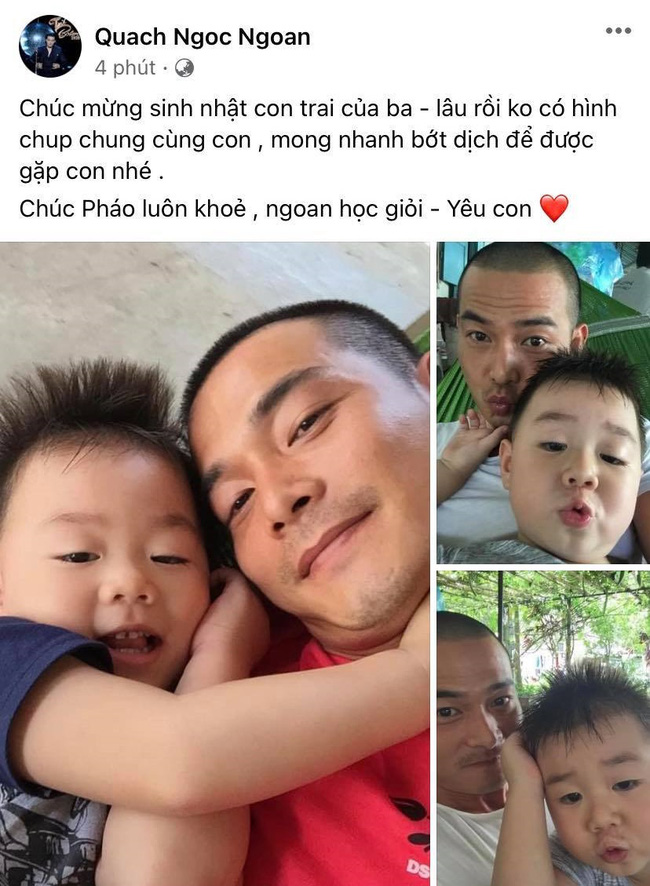 Lê Phương và chồng cũ Quách Ngọc Ngoan cùng làm điều đặc biệt này trong ngày con trai lên 9 tuổi? - Ảnh 4.