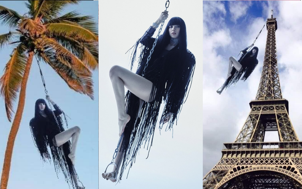 Lisa &quot;tới công chuyện&quot; thật rồi: Khoe chân dài làm chi để bị chế 7749 &quot;meme&quot;, fan cho đu dây đi khắp thế gian