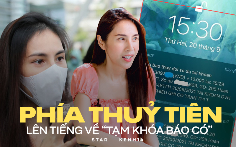 Phía Thuỷ Tiên chính thức lên tiếng về vụ &quot;tạm khoá báo có&quot; gây xôn xao, đưa ra bằng chứng cụ thể để minh oan!