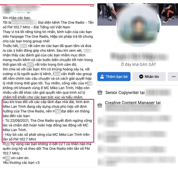 Độc quyền: Phía Miko Lan Trinh chính thức lên tiếng về tin đồn bị cắt hợp đồng, tung cả tin nhắn làm bằng chứng - Ảnh 4.