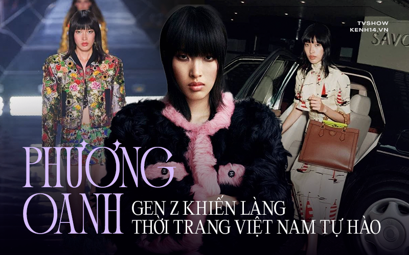 Phương Oanh - Gen Z khiến giới thời trang Việt Nam tự hào: Chụp hình cùng Vogue, Gucci; sải bước cho Dolce & Gabbana