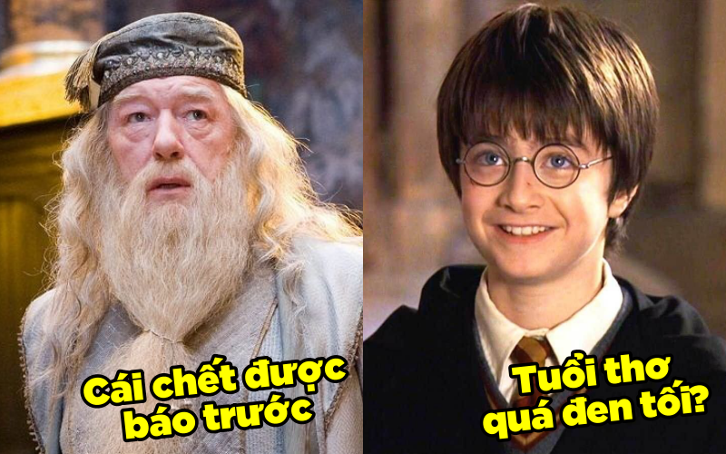 5 giả thuyết Harry Potter điên cuồng, đen tối mà rất logic: Cái chết của Dumbledore được dự đoán trước 5 năm, tuổi thơ Harry có vấn đề?