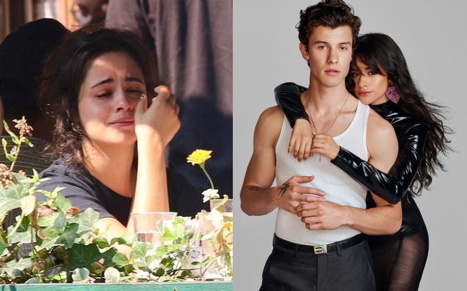 Xôn xao tin Camila Cabello bị bạn trai Shawn Mendes &quot;đá&quot;, hóa ra đây là lí do nữ ca sĩ đang ăn mà bật khóc?