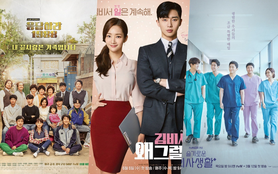 BXH 7 phim Hàn gây sốt toàn cầu của tvN gây tranh cãi: Reply 1988 mất hút, Thư Kí Kim - Hospital Playlist bị chê không xứng