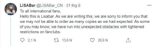21 tài khoản fanclub sao Hàn tại Trung bị khoá, tội nhất là Lisa (BLACKPINK) đến sát ngày debut solo còn gặp họa - Ảnh 11.