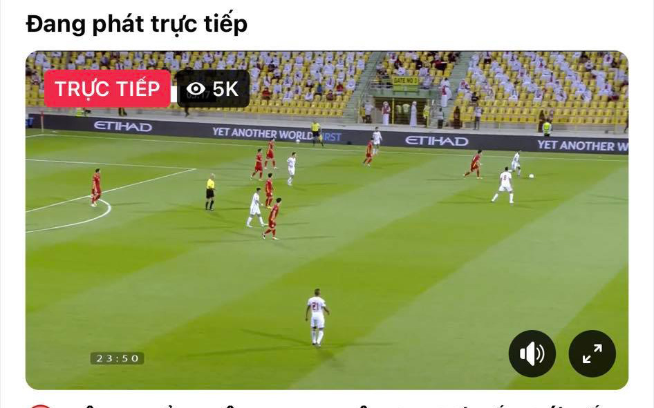 Fanpage On Sports gây phẫn nộ khi &quot;fake&quot; kêu gọi xem trận Việt Nam - Australia nhưng chỉ phát lại các trận đấu cũ, đánh lừa người hâm mộ để tải ứng dụng?