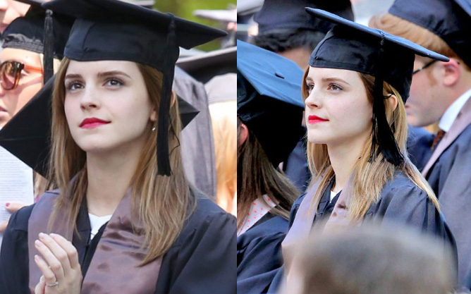 Cả MXH ầm ầm vì ảnh tốt nghiệp huyền thoại của Emma Watson: Nhan sắc chói loà chấp ảnh thường, dàn chồng online đổ dồn xin cưới