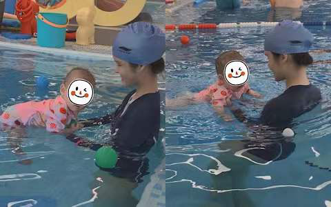Đưa con gái 2 tuổi đi bơi, bà mẹ trẻ méo mặt khi thấy &quot;vật thể lạ&quot; trên mặt nước, hành động &quot;chữa cháy&quot; của phía bể bơi khiến nhiều người không khỏi gật gù
