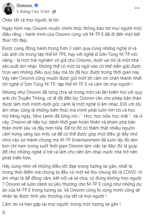 Cảnh sát chính tả đọc tâm thư của dàn nhân sự công ty Sơn Tùng chắc chán lắm: Viết tắt vô tội vạ, dấu câu lổn nhổn, nhiều lỗi phát bực! - Ảnh 2.