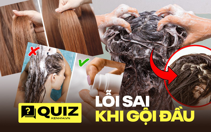 Quiz: Gội đầu mùa nào thì cũng phải &quot;né&quot; ngay 5 lỗi sai phổ biến nếu không muốn tóc khô xơ, kém bóng mượt