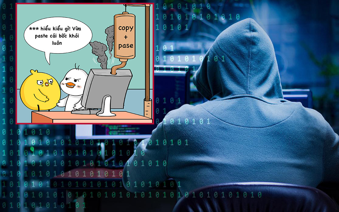 Máy tính có thể bị hack nếu bạn thường xuyên &quot;copy - paste&quot; câu lệnh trên Internet