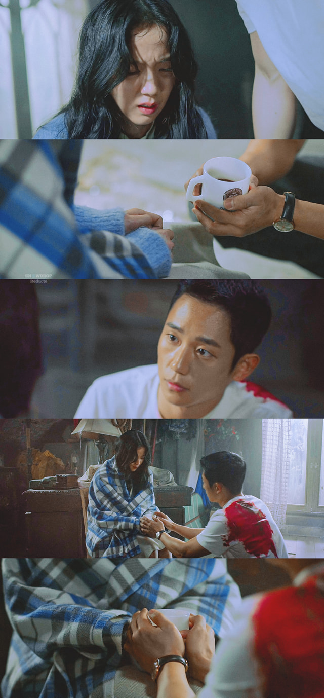 Chùm ảnh ngọt ngào hiếm hoi của Jisoo (BLACKPINK) - Jung Hae In ở Snowdrop: Tan chảy từ cái ôm đến nụ hôn cà phê - Ảnh 6.