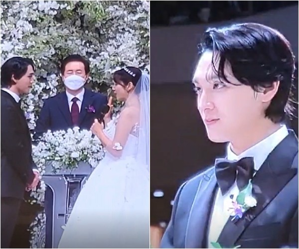 Siêu đám cưới Park Shin Hye: Cô dâu chú rể hôn nồng cháy, Hong Ki hát nhạc phim The Heirs, Lee Min Ho, Kim Bum và dàn sao khủng lộ diện - Ảnh 9.