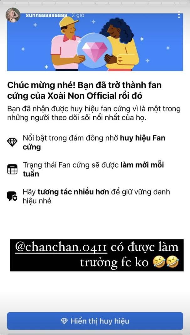 Hot girl Sunna bất ngờ chia sẻ ảnh thời còn mình hạc xương mai, ứng cử làm trưởng fanclub của Xoài Non? - Ảnh 3.