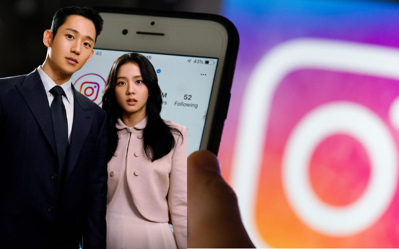 Instagram cập nhật thêm sticker cho cặp đôi Jisoo - Jung Hae In của Snowdrop, ai đang &quot;đẩy thuyền&quot; chắc chắn thích lắm!