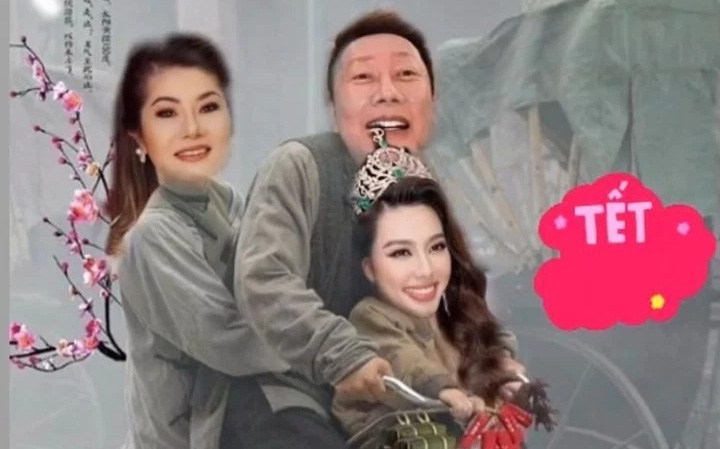 Chủ tịch Miss Grand đèo &quot;con gái út&quot; Thùy Tiên đi chơi Tết, netizen phản ứng thế nào?