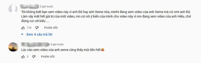 Xemesis ra vlog mới nhưng bên dưới lại toàn gọi tên Độ Mixi, fan phản ứng gay gắt vì cộng đồng quá thiếu tôn trọng chính chủ? - Ảnh 4.