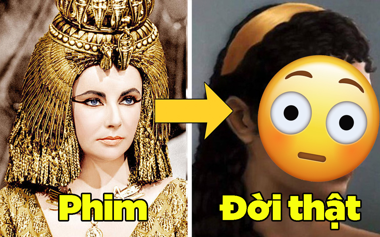 Choáng với nhan sắc Nữ hoàng Cleopatra được phục dựng khác hẳn trên phim, được gọi là &quot;nghiêng nước nghiêng thành&quot; có đúng hay không?