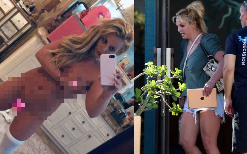 Khoe ảnh khoả thân gây xôn xao đã đành, Britney Spears lại khiến netizen lo lắng khi sử dụng chiếc iPhone từ &quot;đời Tống&quot;?