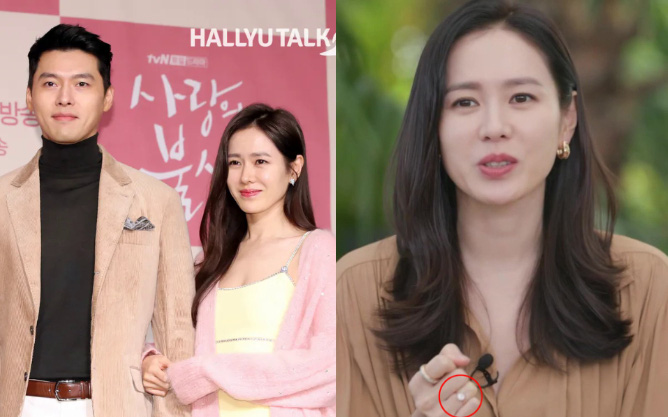 Son Ye Jin lộ luôn nhẫn đính hôn với Hyun Bin ngay trên sóng truyền hình?