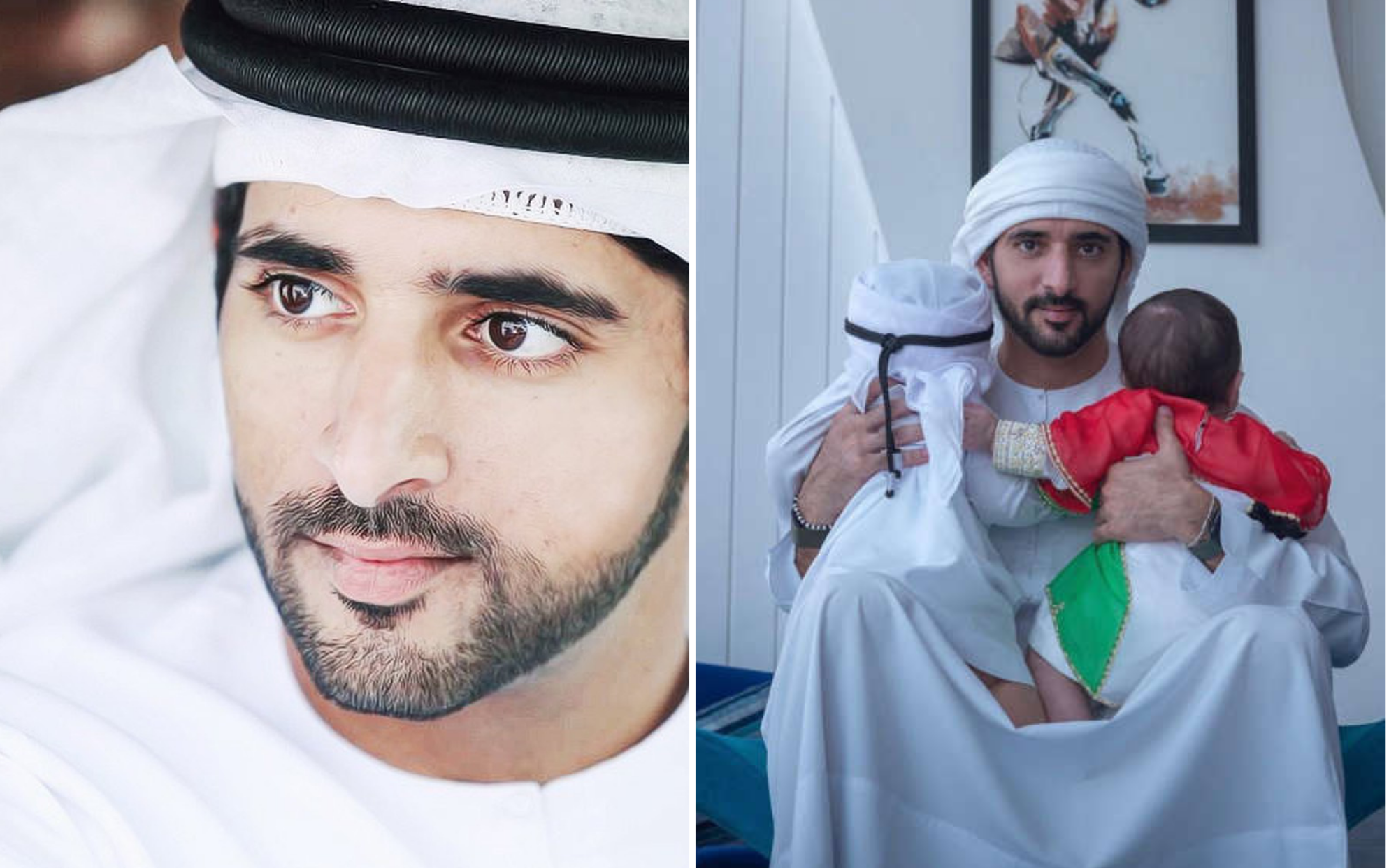 Thái tử đẹp trai nhất Dubai làm triệu fan nữ ngỡ ngàng khi khoe hai con sinh đôi, danh tính người vợ bí ẩn càng gây tò mò