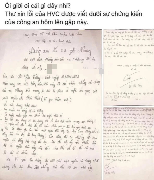 Rầm rộ thư tay Hồ Văn Cường tường trình và xin lỗi mẹ nuôi Phi Nhung  - Ảnh 2.