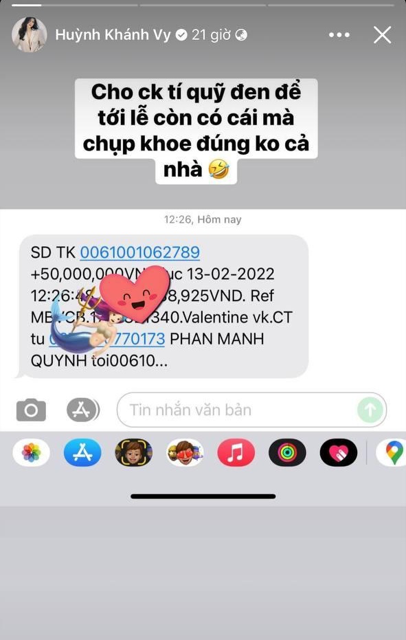 Valentine của dàn sao Việt: Hương Giang được tặng túi 400 triệu, Chi Pu lên lịch với người đặc biệt, Diệp Lâm Anh thì sao? - Ảnh 8.