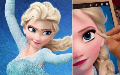 Choáng váng visual Elsa được &quot;biến hóa&quot; thành tỉ lệ thực: Thì cũng xinh đấy nhưng sao nhìn ác thế nhỉ?