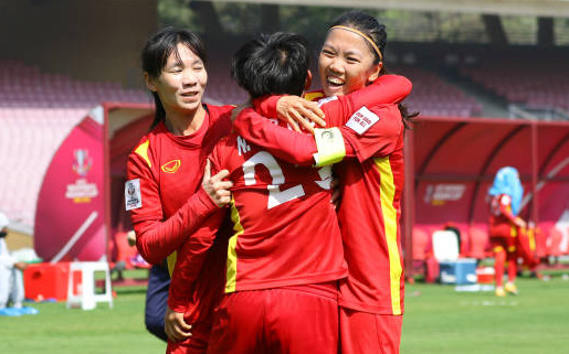 Đánh bại đội tuyển Đài Bắc Trung Hoa, nữ Việt Nam giành được tấm vé lịch sử đến World Cup
