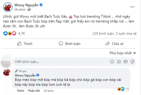 Tự tạo trend bóp bạch tuộc viral điên đảo, thế nhưng HLV Rap Việt cũng ngã ngửa khi biết bài mình nổi đến vậy! - Ảnh 3.