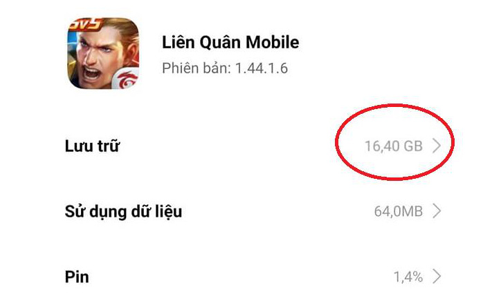 Game thủ sốc nặng khi biết độ &quot;ngốn&quot; dung lượng của Liên Quân Mobile, hóa ra &quot;game quốc dân&quot; không nhẹ như nhiều người vẫn tưởng?