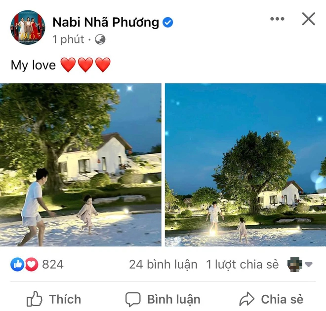 Nhã Phương khoe khoảnh khắc Trường Giang nô đùa với con gái, hé lộ sương sương cơ ngơi bạc tỷ ở vùng ngoại ô  - Ảnh 2.