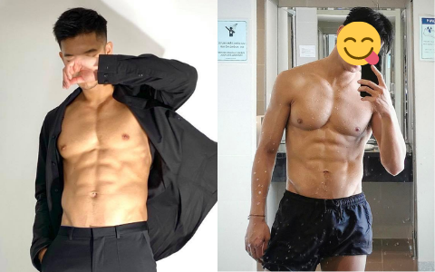 Nam ca sĩ Vbiz cởi áo khoe body 6 múi &quot;hết nước chấm&quot;, hội chị em nhìn mà muốn nhận làm chồng