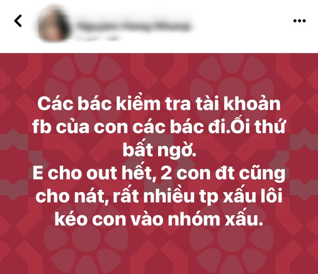 Netizen đồng loạt phản đối chuyện vợ Xuân Bắc ném điện thoại, công khai toàn bộ nội dung nhạy cảm trong Facebook của con - Ảnh 2.