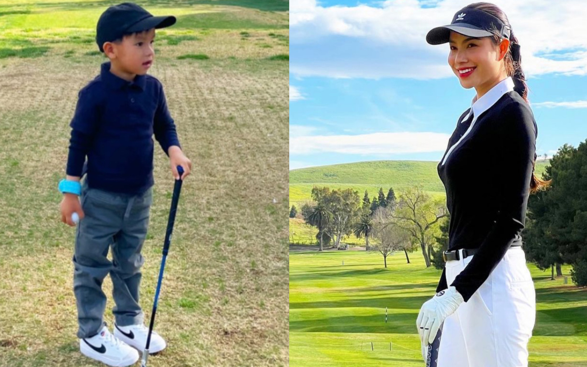 Quý tử hào môn của Phạm Hương: 3 tuổi đã ra sân golf cùng mẹ, bất ngờ nhất là điều chỉ có ở hội con nhà giàu?