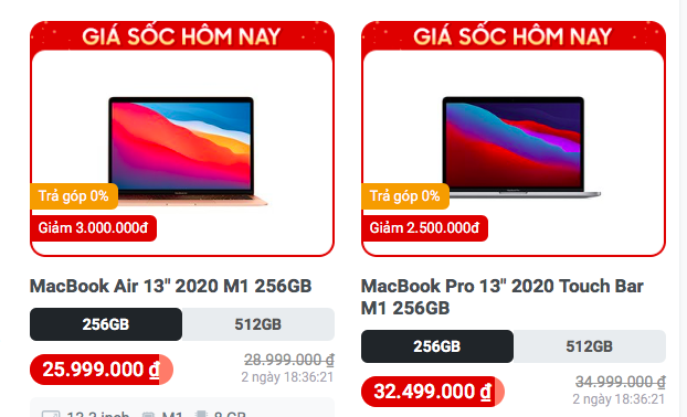 MacBook Air M1 và Pro M1 đang giảm giá đến 5 triệu đồng - Ảnh 3.
