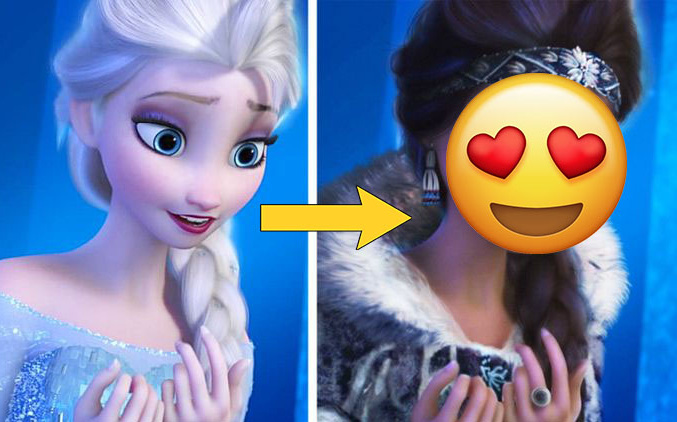 Khi hội công chúa Disney lũ lượt “đổi quốc tịch”: Elsa 