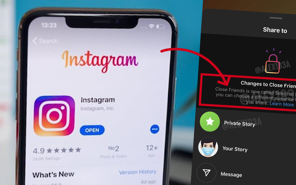 Instagram thay đổi tính năng đăng story dành cho &quot;Bạn thân&quot;, những ai hay đăng story chắc sẽ mừng lắm đây!